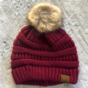 CC knit beanie - new without tags